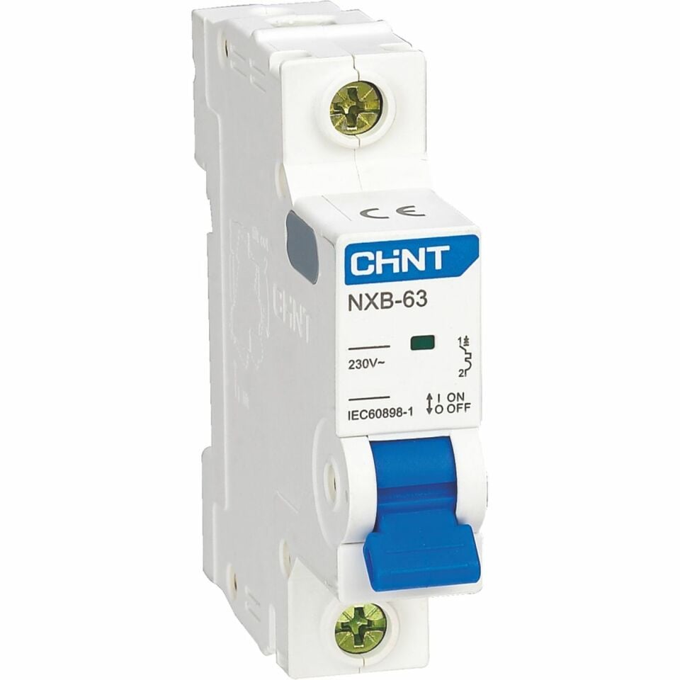 NXB-63S Serisi  1*2A  4.5kA  C Tipi Otomatik Sig.