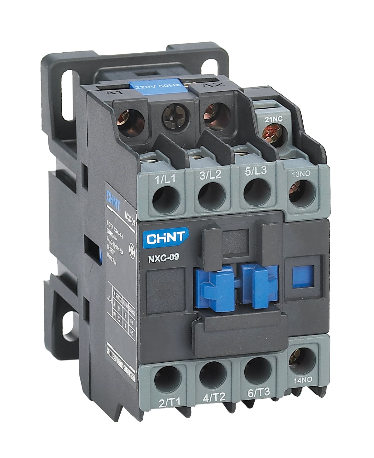 NXC-75 220V 3P 37kW 75A (AC-3), 1NA+1NK Kontaktör