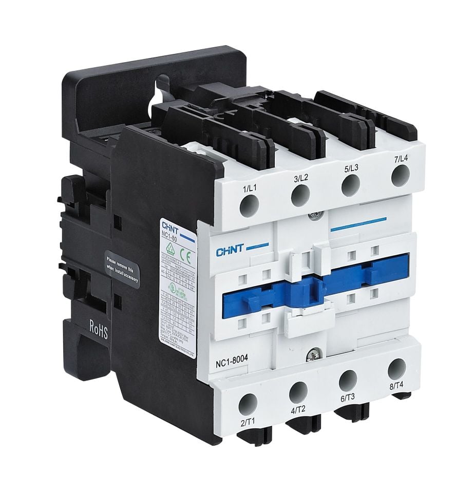 NC1-8011 220V AC 3P 37kW, 80A 1NA+1NK Kontaktör