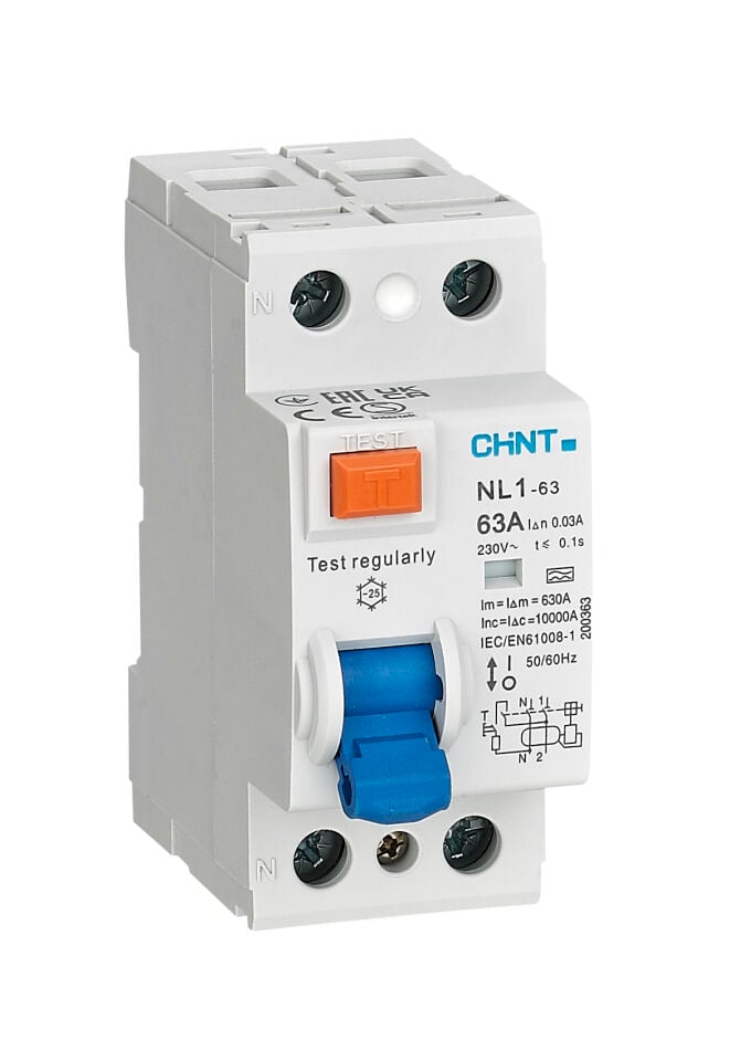 NL1 Serisi AC 6kA 4*100A 30mA K.A.K