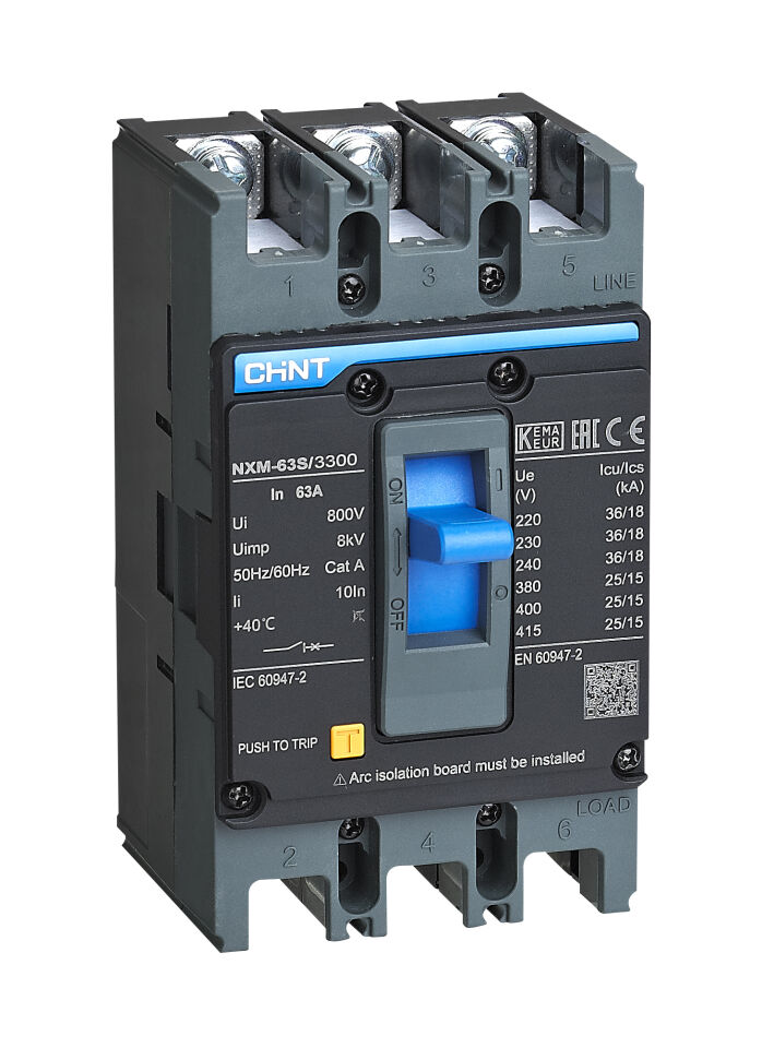 NXM-800S/3300 800A 50kA 3P Ter. Many. sabit Şalter