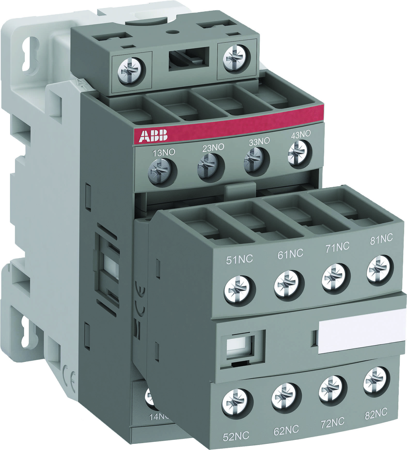 NF71E 16A yardımcı kontaktör 7NA+1NK 100-250VAC/DC