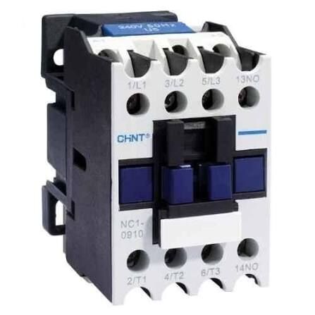 NC1-0910 110 VAC 3P 4kW, 9A 1NA Kontaktör