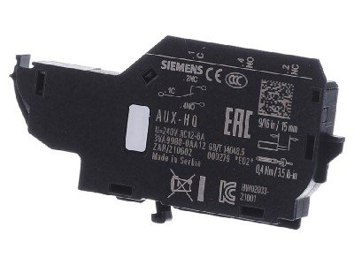 3VA AUX Enversör Kontak HQ/240VAC(50Hz)/250VDC