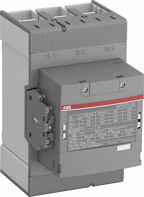 AF265-30-11 100-250VAC/DC 265A 3P kont.1NA+1NK