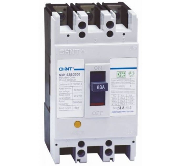 NXMLE-125F T 4TM 63A 4P Ayarlı Termik K.A.K. Şalt