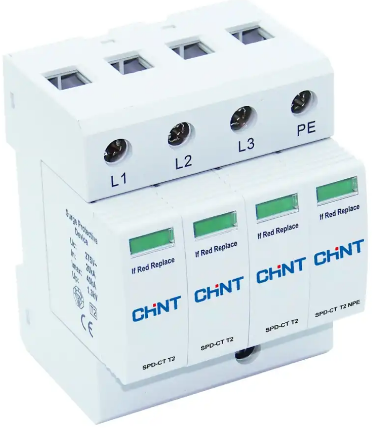 SPD-CT Serisi Tip 1+Tip 2 320V 3P+N Alçak Gerilim