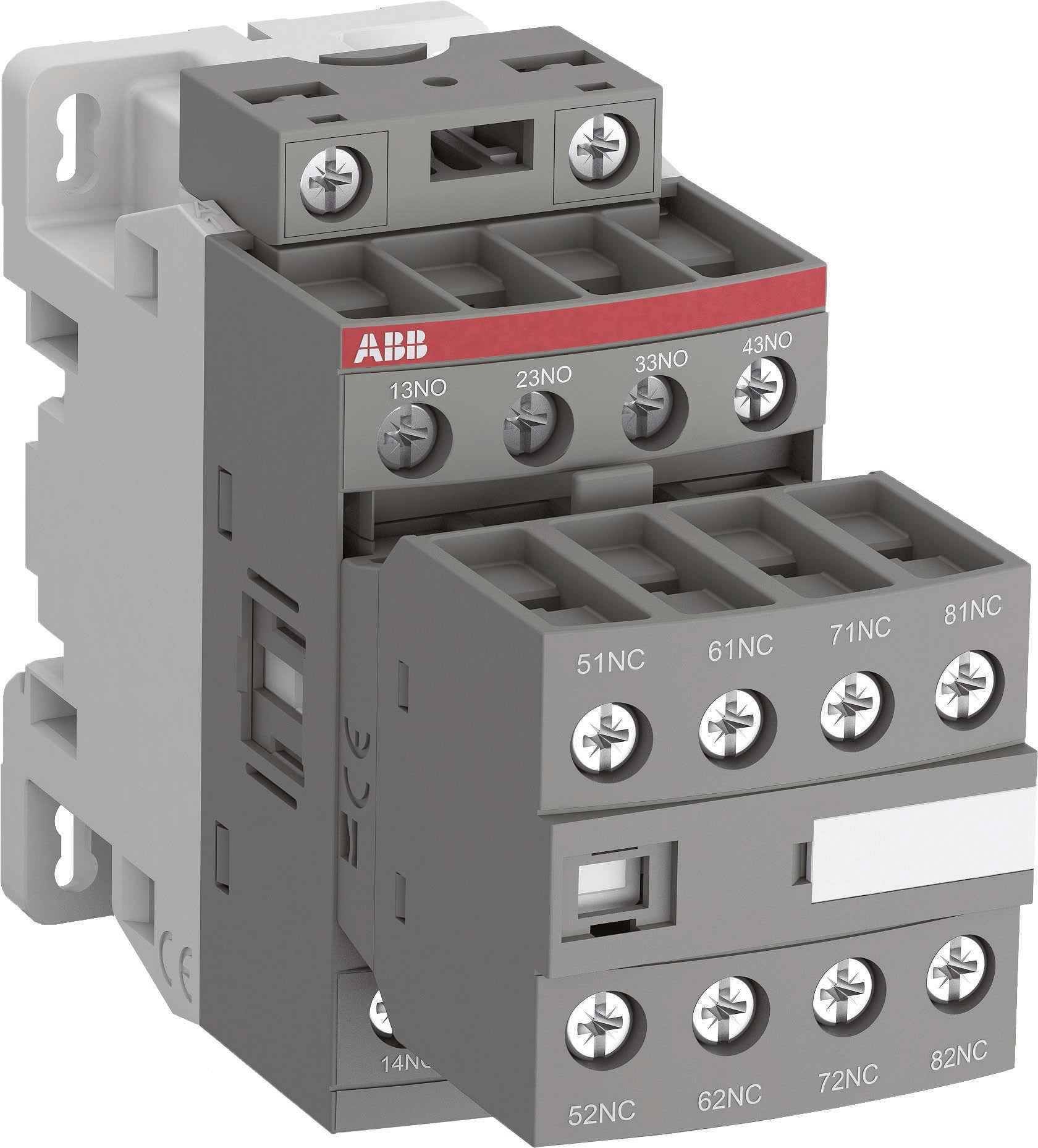 NF80E 100-250VAC/DC 16A yardımcı kontaktör 8NA