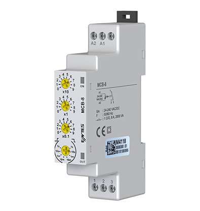 MCB-8 Zaman rölesi 0,1sn-999dk