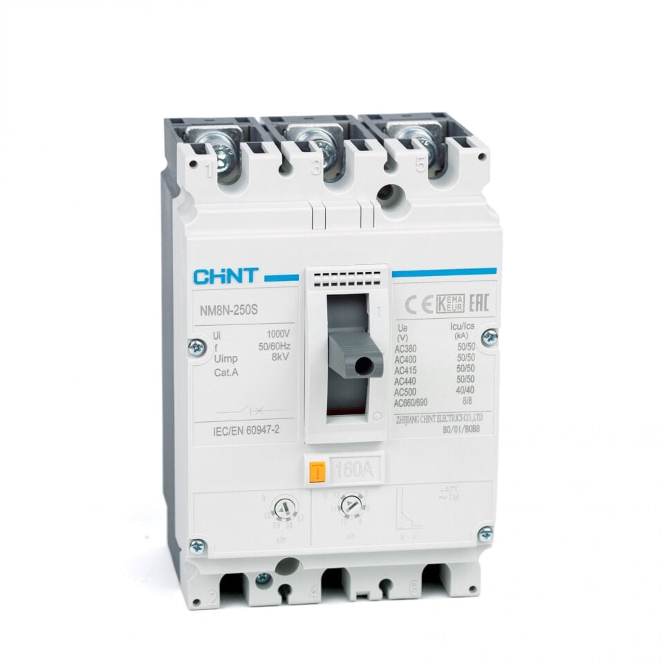NM8N-125S 3P 25A 50kA Man. Kor. Ayar. Dev. Kes.