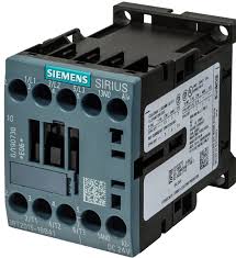 3P Sirius Kontaktör; DC 24V Bobinli; 3 KW; 1NO