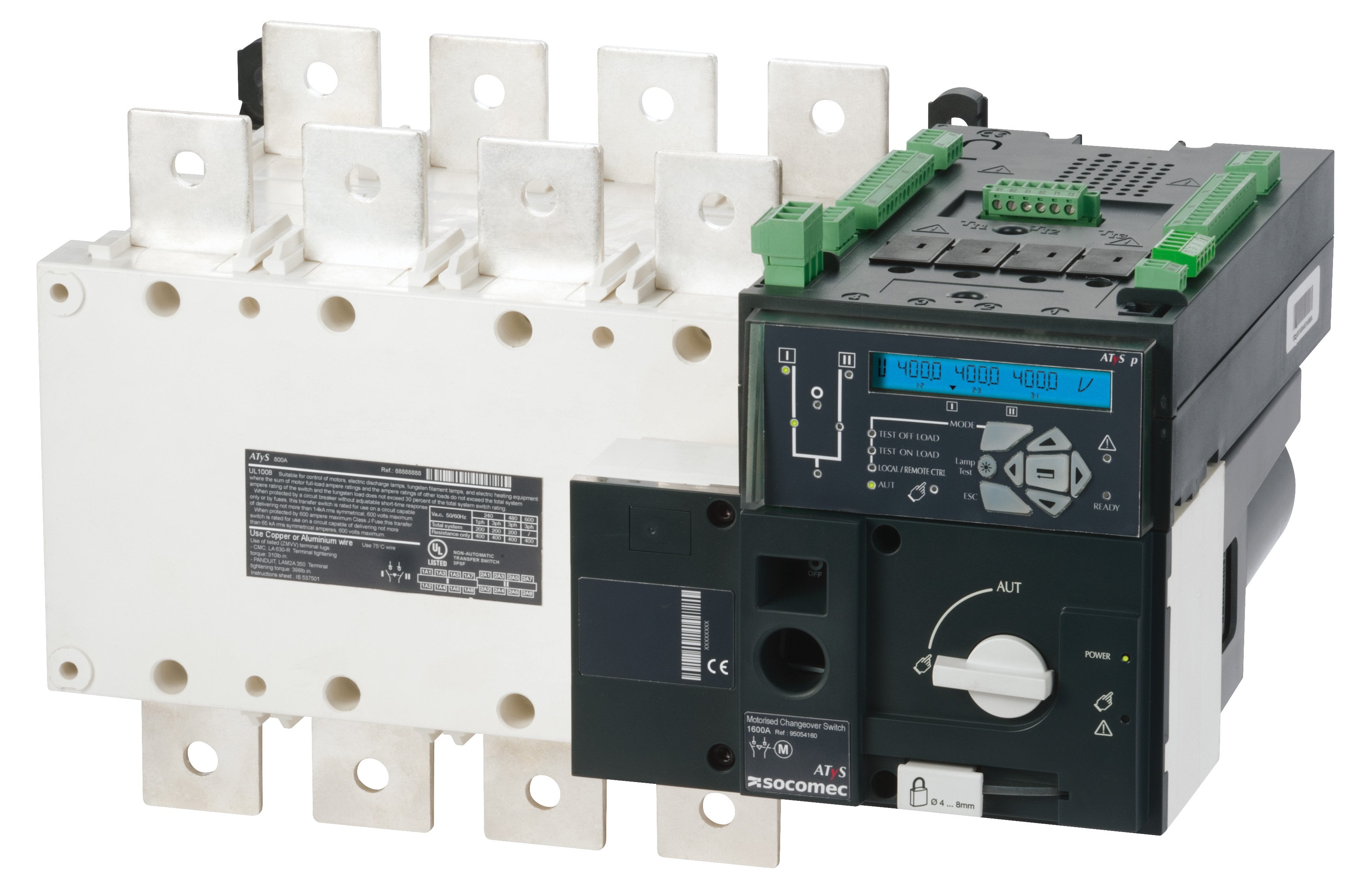 4x250A ATyS g Otomatik Transfer Şalteri