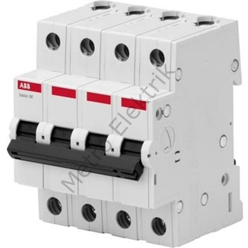 BMS614C20 BasicM 4x20A C tipi otomatik sigorta 6kA