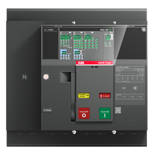 XT7S 1000A M 50kA 4P PR231/P-LS/I sabit tip şalter