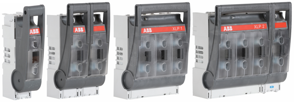 XLP00-4P-8BC 160/125A 4P bıçaklı sigorta taşıyıcı