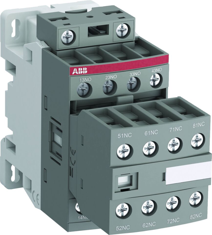 NF44E 24-60VAC/DC 16A yardımcı kontaktör 4NA+4NK