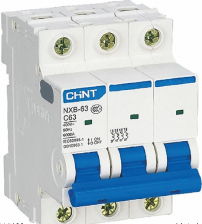NXB-63H 3X10A C Tipi 6kA Otomat
