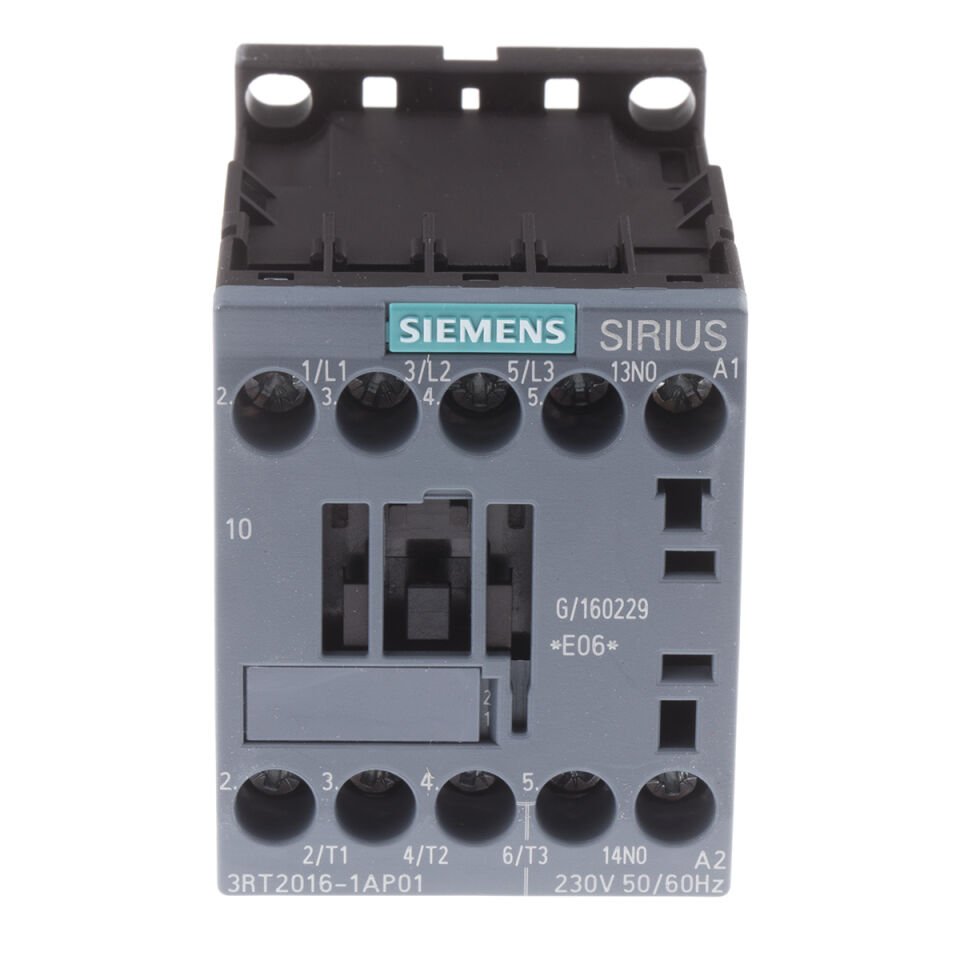 Güç Kon 9A,4kW/400V,3P,24VAC,1 NO,vidalı S00