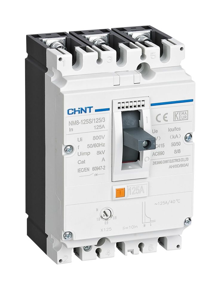 NM8-125S 32A 50kA 3P Termik Manyetik Şalter