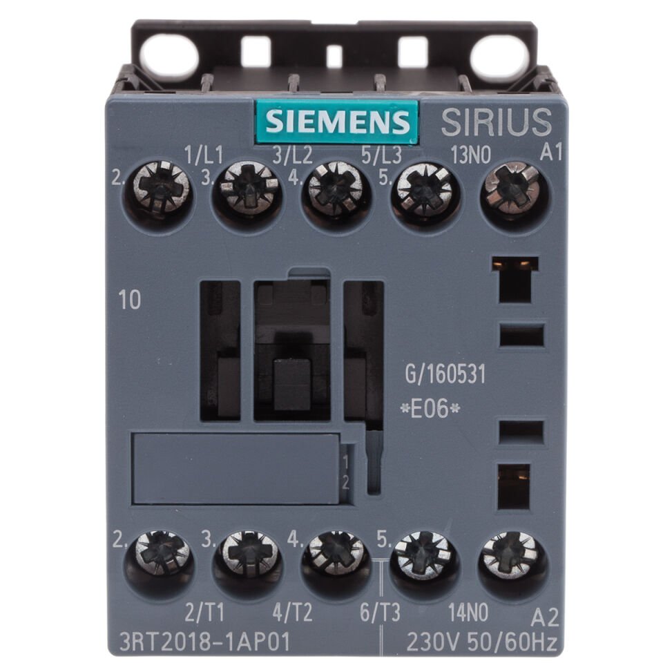 3P Sirius Kont.; AC 230V Bobinli; 7;5 KW; 1NO