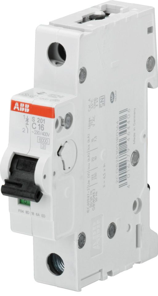 S201-B50 1*50A B tipi 6kA otomatik sigorta