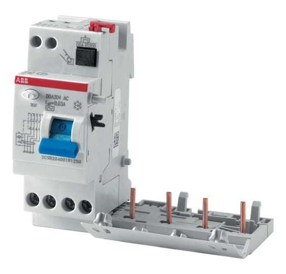 DDA204 AC-63/0.03  4P, AC, 63A, 30mA K.A.K