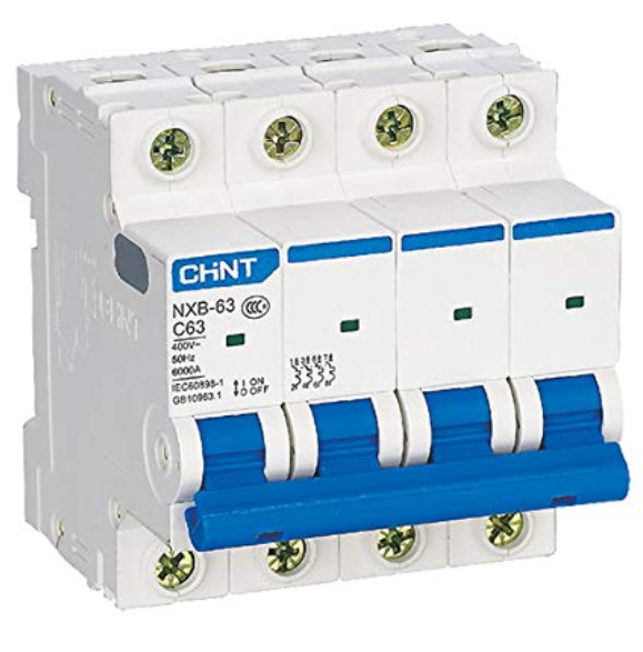 NXB Serisi 4*32A C tipi 6kA otomatik sigorta