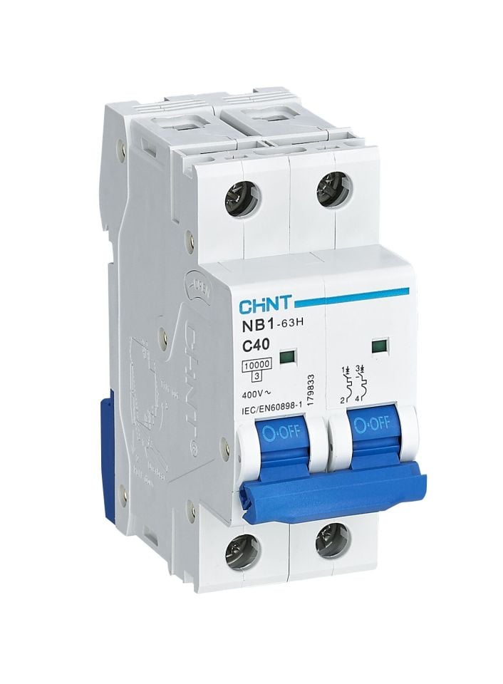 NB1 Serisi 2*10A C tipi 10kA otomatik sigorta