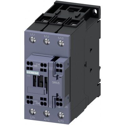 3P Sirius Kont.; AC 230V Bobinli; 30 KW; 1NO+1NC