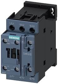 3P Sirius Kont.; AC 230V Bobinli; 5;5 KW; 1NO+1NC