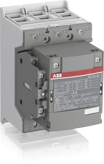 AF116-30-11 24-60VAC/DC 116A 3P kont. 1NA+1NK