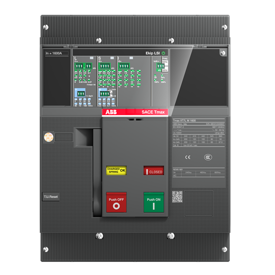 XT7H 1600A M 70kA 3P PR231/P-LS/I sabit tip şalter