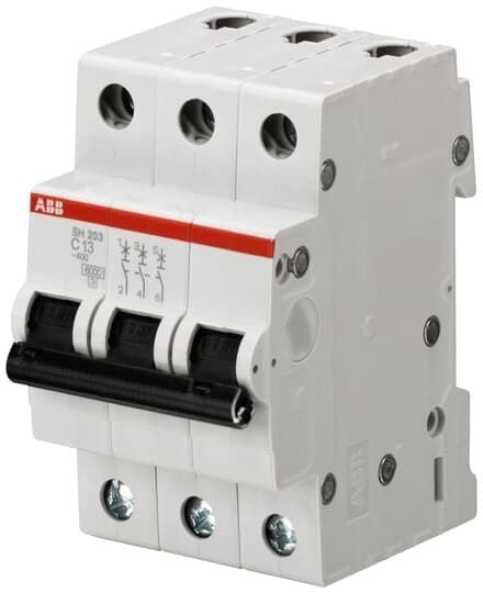 SH203-B25 3*25A B tipi 6kA otomatik sigorta