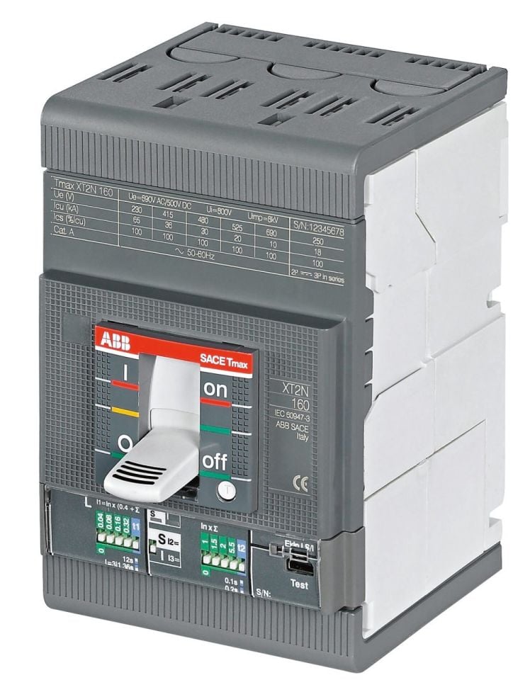 XT2S 32A 50kA 3P Im=192-448A manyetik kompakt şalt
