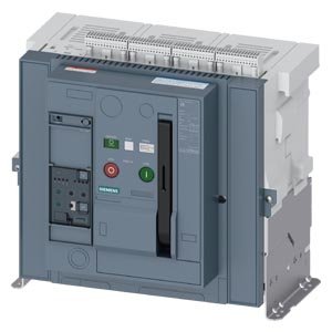 3WA In=3200A,Icu=66/50kA 500/690V LSI,2NO+2NC