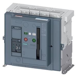 3WA In=3200A,Icu=66/50kA 500/690V LSI,2NO+2NC