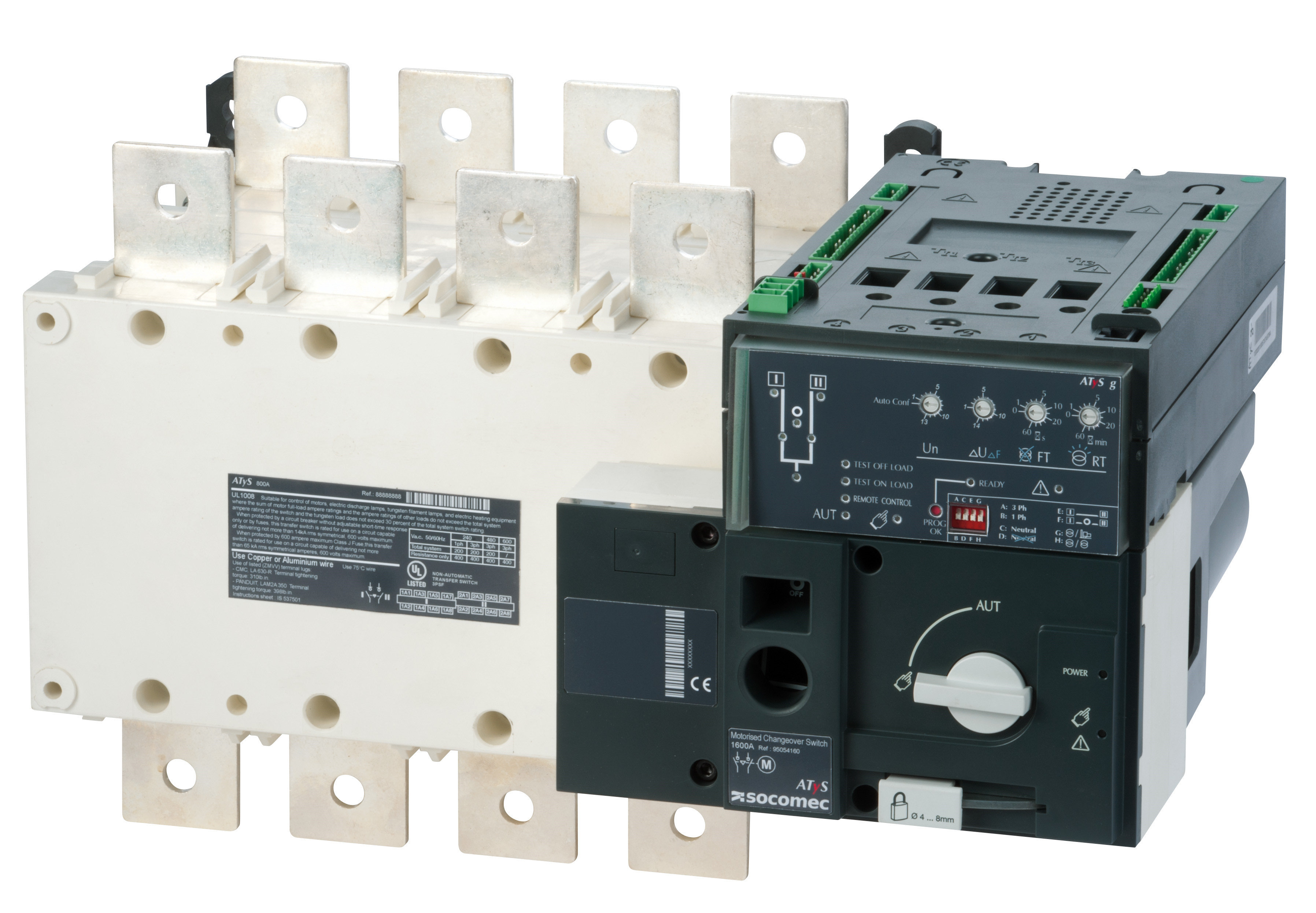 4x1600 A ATyS g Otomatik Transfer Şalteri