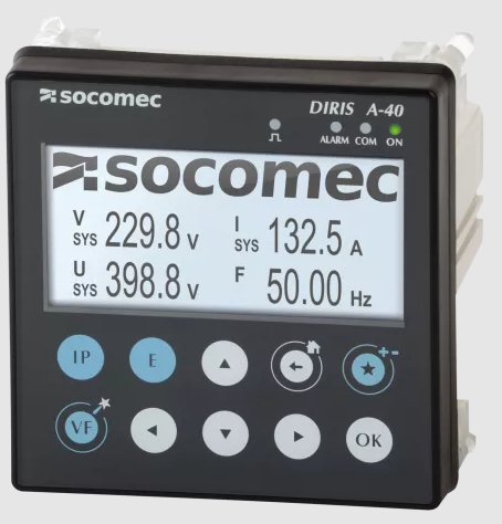 DIRIS A40 RS485 MODBUS 3I 2O